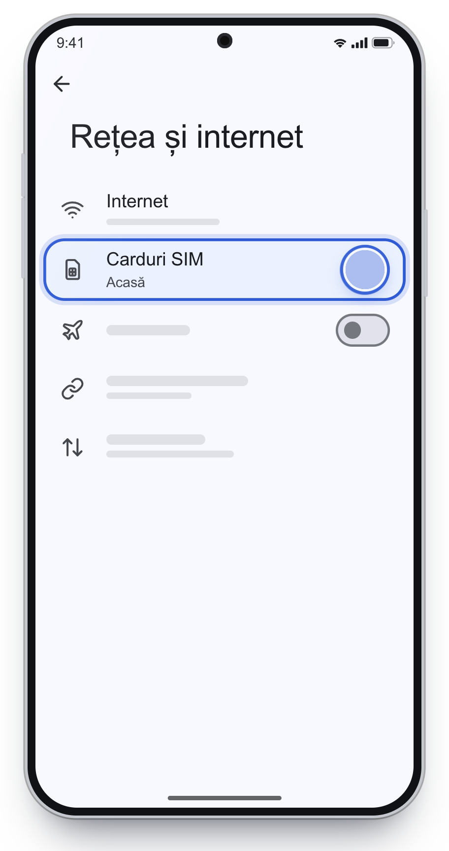 Rețea și internet, cu Carduri SIM încadrat.